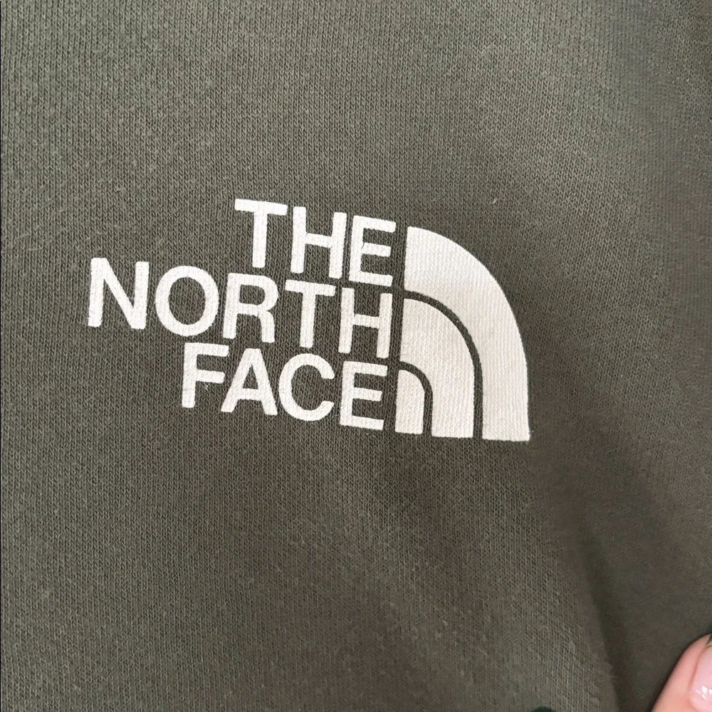 The North Face Dark Olive Green Pullover Hoodie